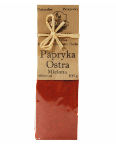 PAPRYKA CZERWONA OSTRA MIELONA 100 G ASTA 100